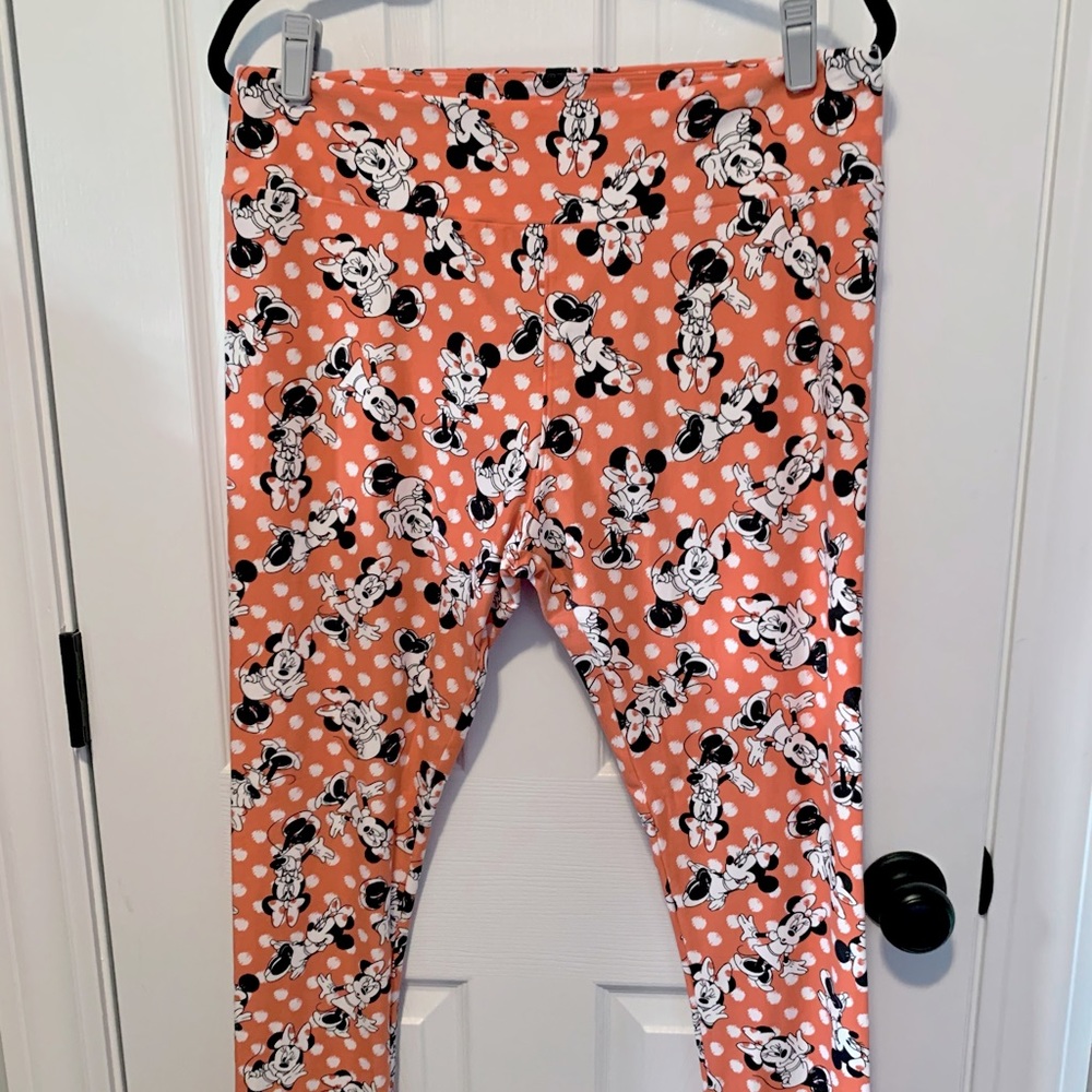 Disney Minnie Mouse LuLaRoe leggings- TC- excellent condition